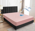 Sufdari Cal King Mattress Protector,Waterproof Mattress Protector,Fitted Sheet Style Mattress Cover With 18' Deep Pocket,Washable And Comfortable-Pink,California King