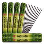 TRUMIRI Cannabis Incense Sticks and Incense Holder Bundle - Natural Herbal Home Fragrance