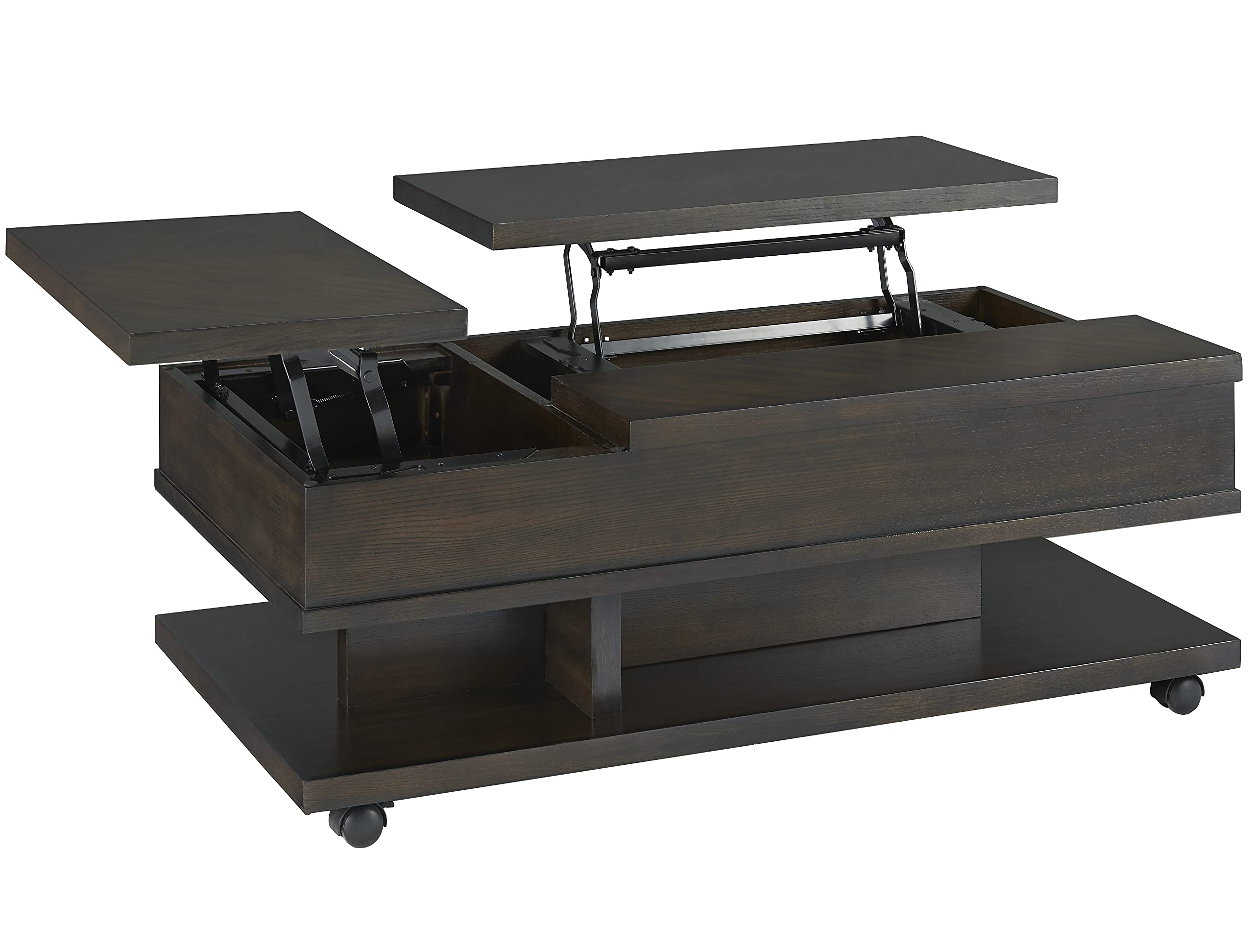 Progressive Furniture Grove Park Rectangular Double-Lift Cocktail Table - Thumbnail 2