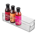 InterDesign Refrigerator and Freezer Storage Container  Deep Organizer Bin for Kitchen, Clear