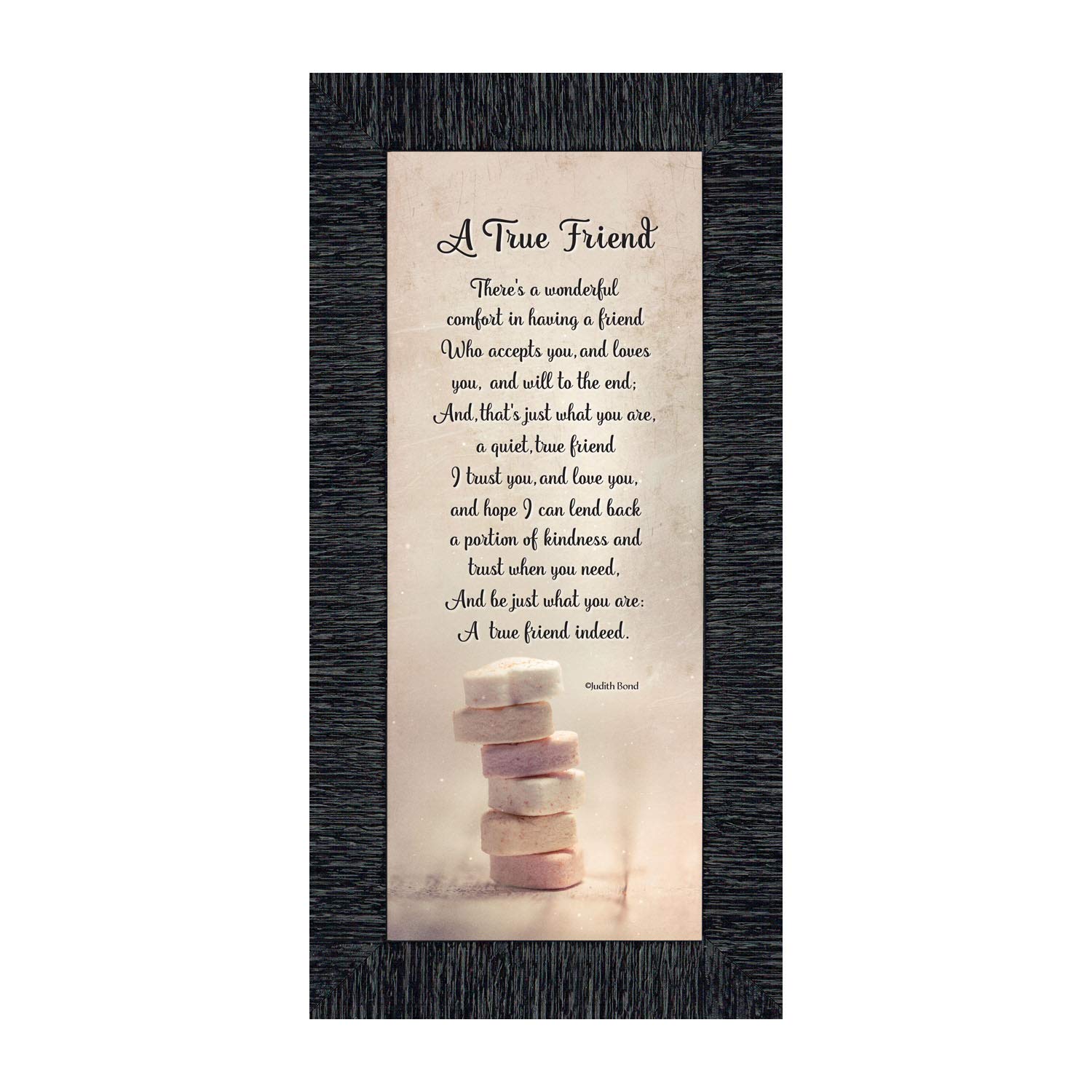 Crossroads Home D  cor A True Friend Picture Frame, Best Friend Picture Frame, Best Friend Presents for Women, Friends Frame, Be