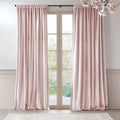 Lazzzy Pink Velvet Curtains Room Darkening Thermal Insulated Curtains 108 Inch Long Window Drapes For Bedroom Living Room Super Soft Luxury Rod Pocket Window Treatment, 2 Panels