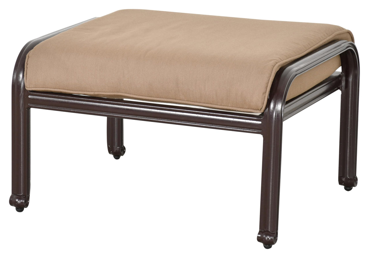 Afd Home Savannah Outdoor Aluminum Ottoman