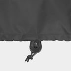 Steeca Patio Coffee Table Cover, Waterproof Rectangular Small Side Table Cover For Outdoor Furniture 48L X 26W X 18H Inch, Black