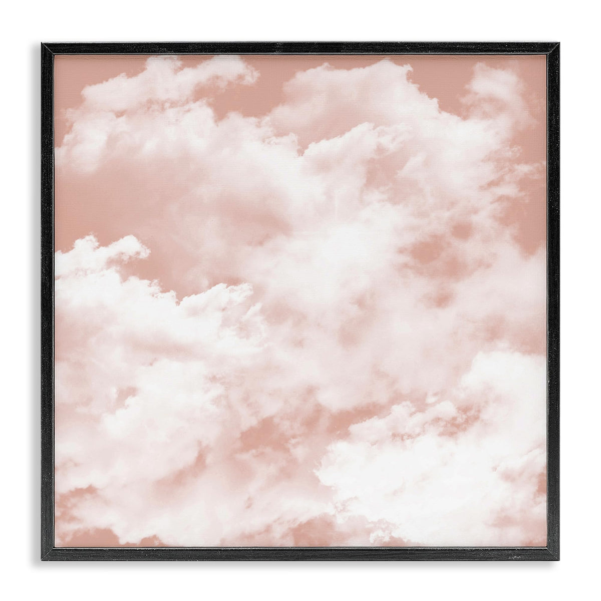 Stupell Industries Pastel Pink Clouds Framed Giclee Art by LSR Design Studio