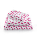 Vonty Kids Twin Xl Sheet Set Strawberry Brushed Microfiber Bed Sheet For Boys & Girls, Ultra Soft & Easy To Wash (1 Fitted Sheet