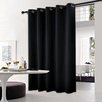 NICETOWN Halloween Blackout Curtain for Sliding Door, Patio Door Curtains, Thermal Insulated Wide Drapes/Draperies for Bedroom (