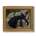 ARPEOTCY Vintage Gold Framed Wall Art, Classical Trendy Woman Gallery Paintings, Canvas Prints Artwork with Antique Frame, Victo