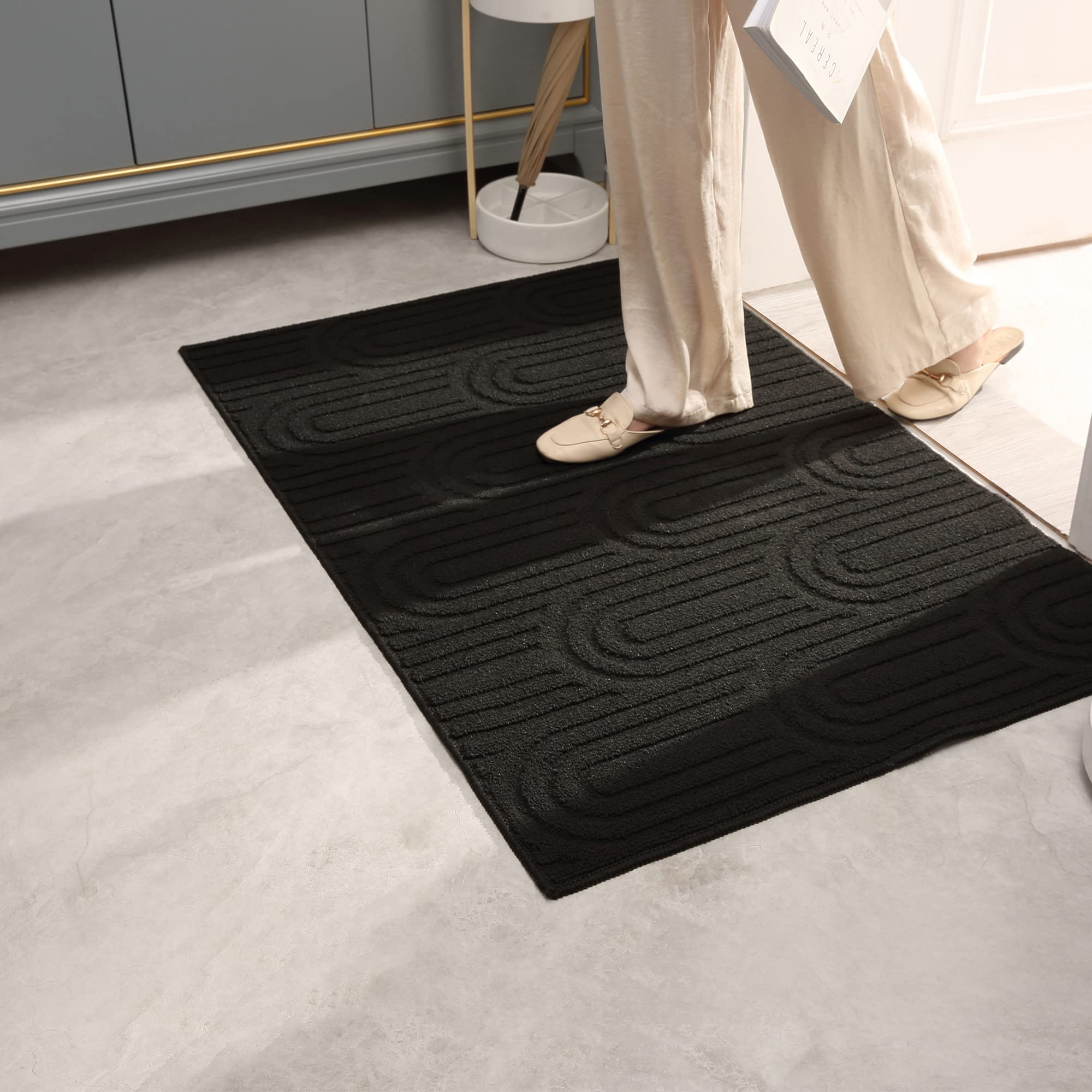 GRANNY SAYS Indoor Doormat, 20 x 32, Non-Slip Front Door Mats, Outdoor Welcome Mat Washable, Low Profile Indoor Door Mats for En
