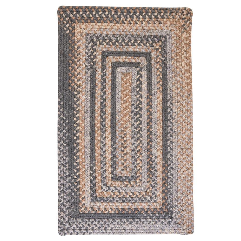 Gloucester Rectangle Area Rug, 8 By 11-Feet, Graphite