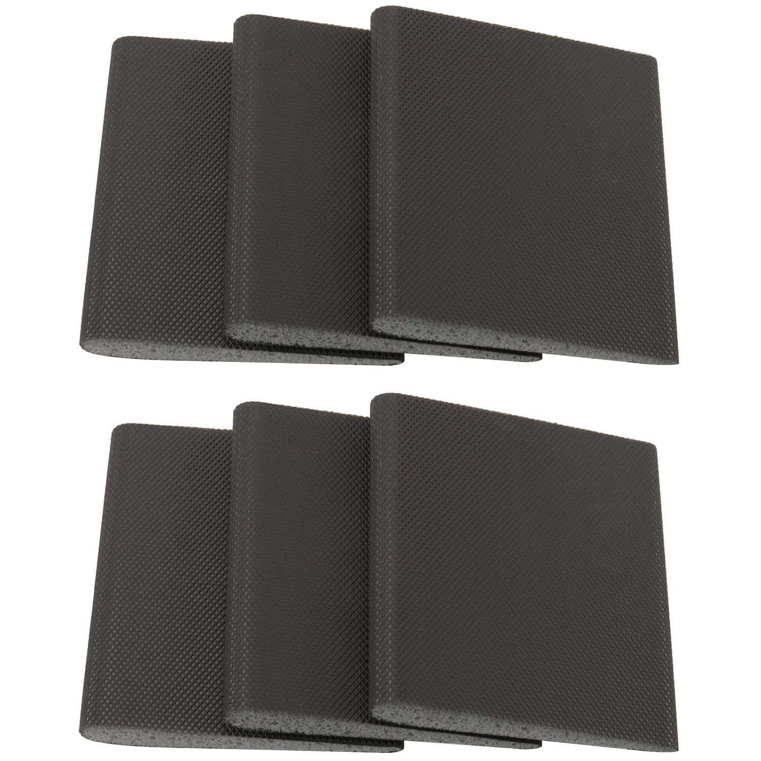 Ruiwaer 6Pcs Door Corner Seal Exterior Door Frame Seal Wedge Draft Stopper With Adhesive, Brown