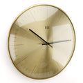 HITO Silent Non Ticking Wall Clock Glass Front Cover Accurate Sweep Movement 12 inch Modern Decorative for Kitchen, Living Room,