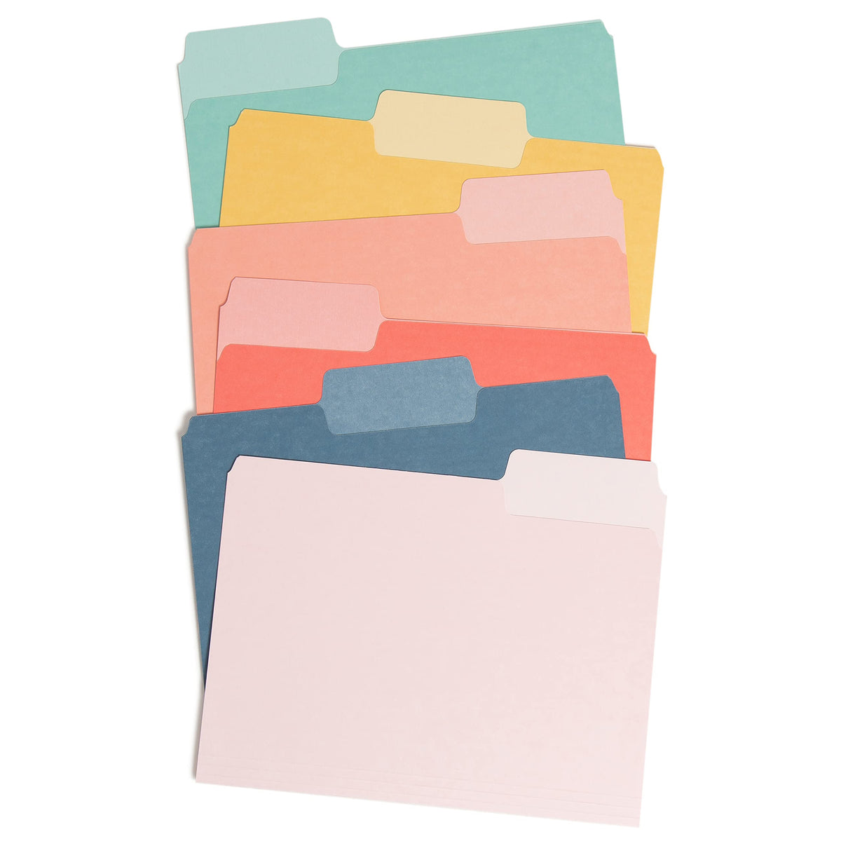 U Brands File Folders Set, Office Supplies, With Super Tabs, Fsc Certified, 48 Count