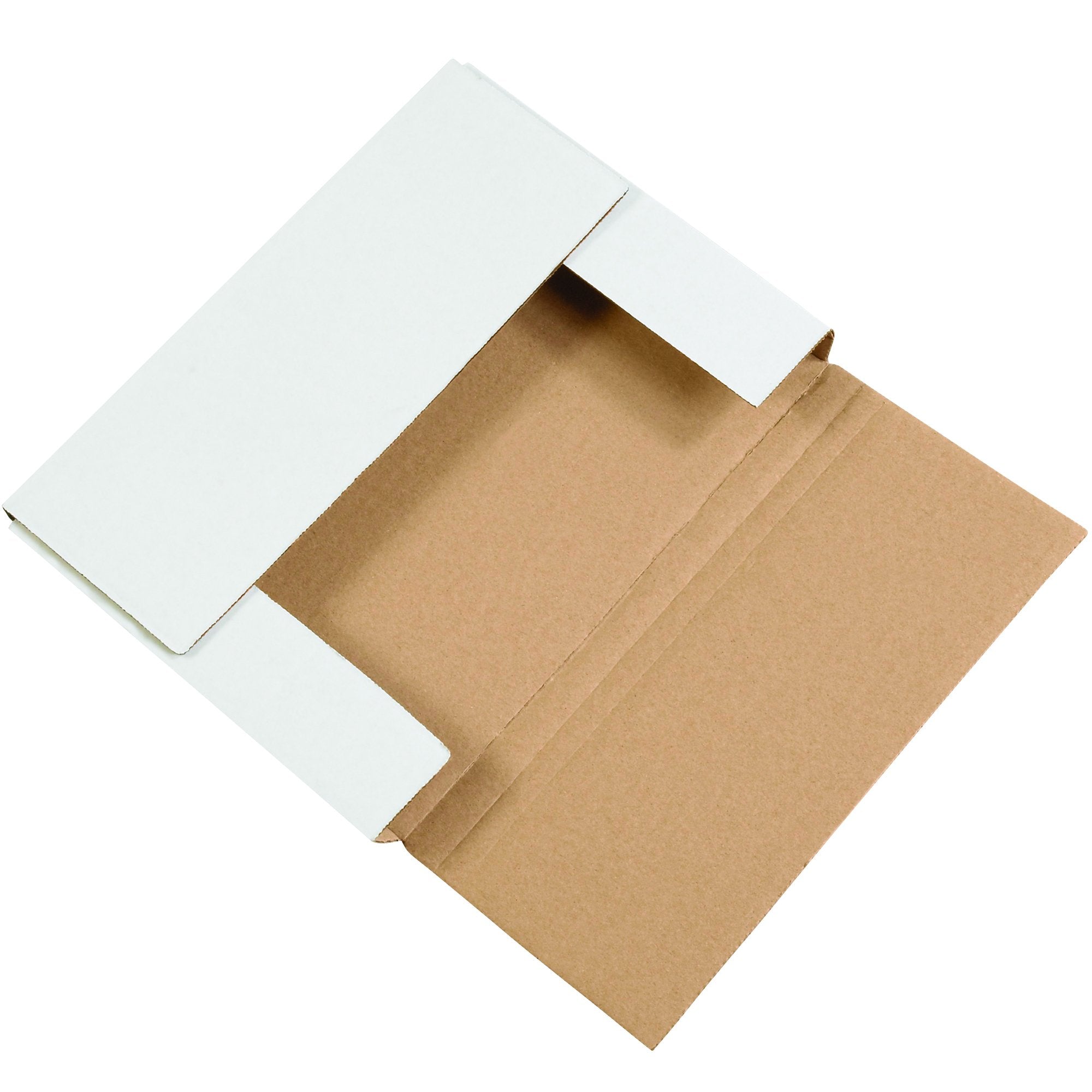 Tape Logic Tlm1Bk Easy-Fold Mailers, 11 1/8' X 8 5/8' X 2' White (Pack Of 50)