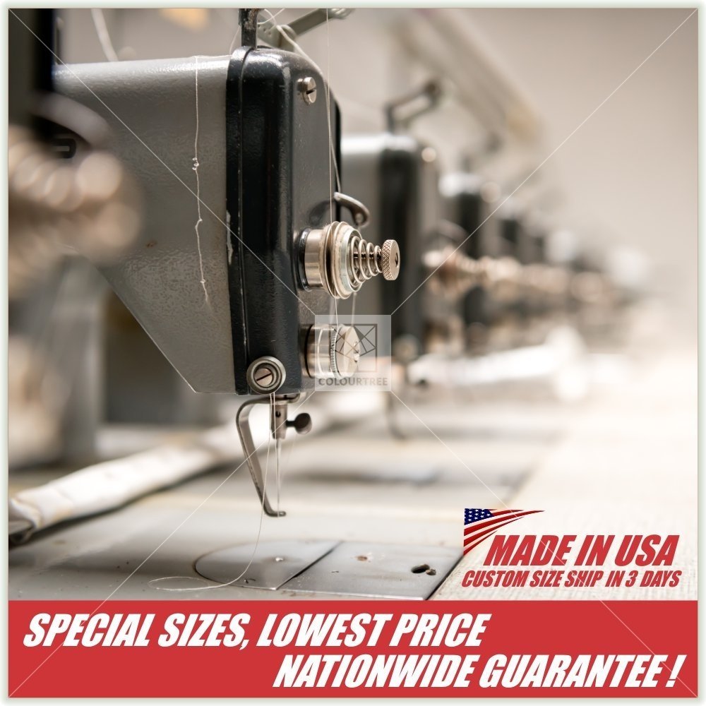 Colourtree Customized Size Fence Screen Privacy Screen Black 6' X 51' - Commercial Grade 170 Gsm - Heavy Duty - 3 Years Warranty - Cable Zip Ties Included