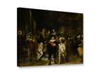 Niwo ART - The Nights Watch, World's Most Famous Paintings Series, Canvas Wall Art Home Decor, Gallery Wrapped, Stretched, Frame