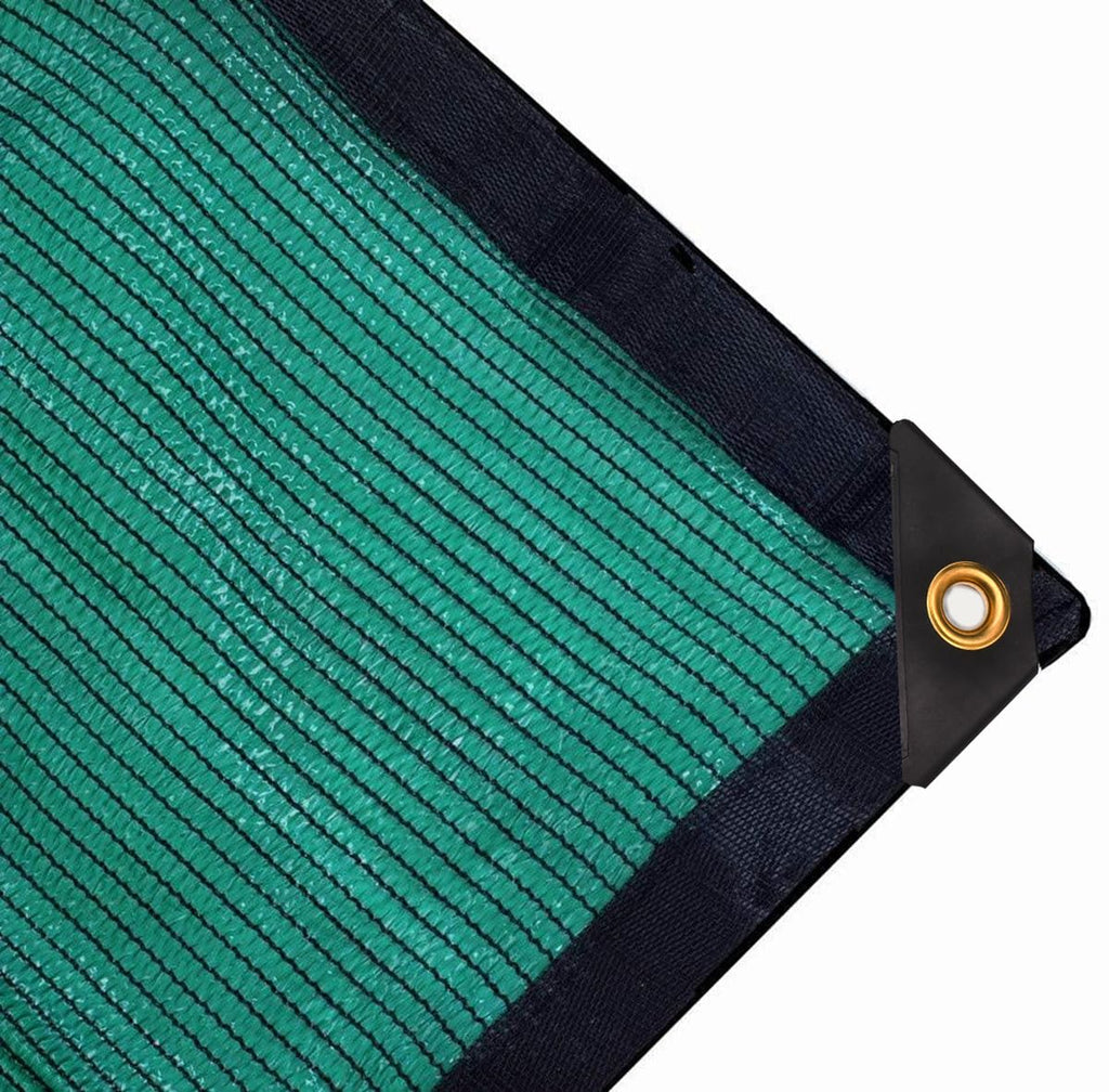 70% Green Shade Cloth With Grommets, Premium Heavy Duty Mesh,Shading Antifreezing For Plants Cover, Barns Kennel,Patio,Tomatoes