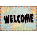 Travel The Map Welcome Postcards, 30 Per Pack, 6 Packs