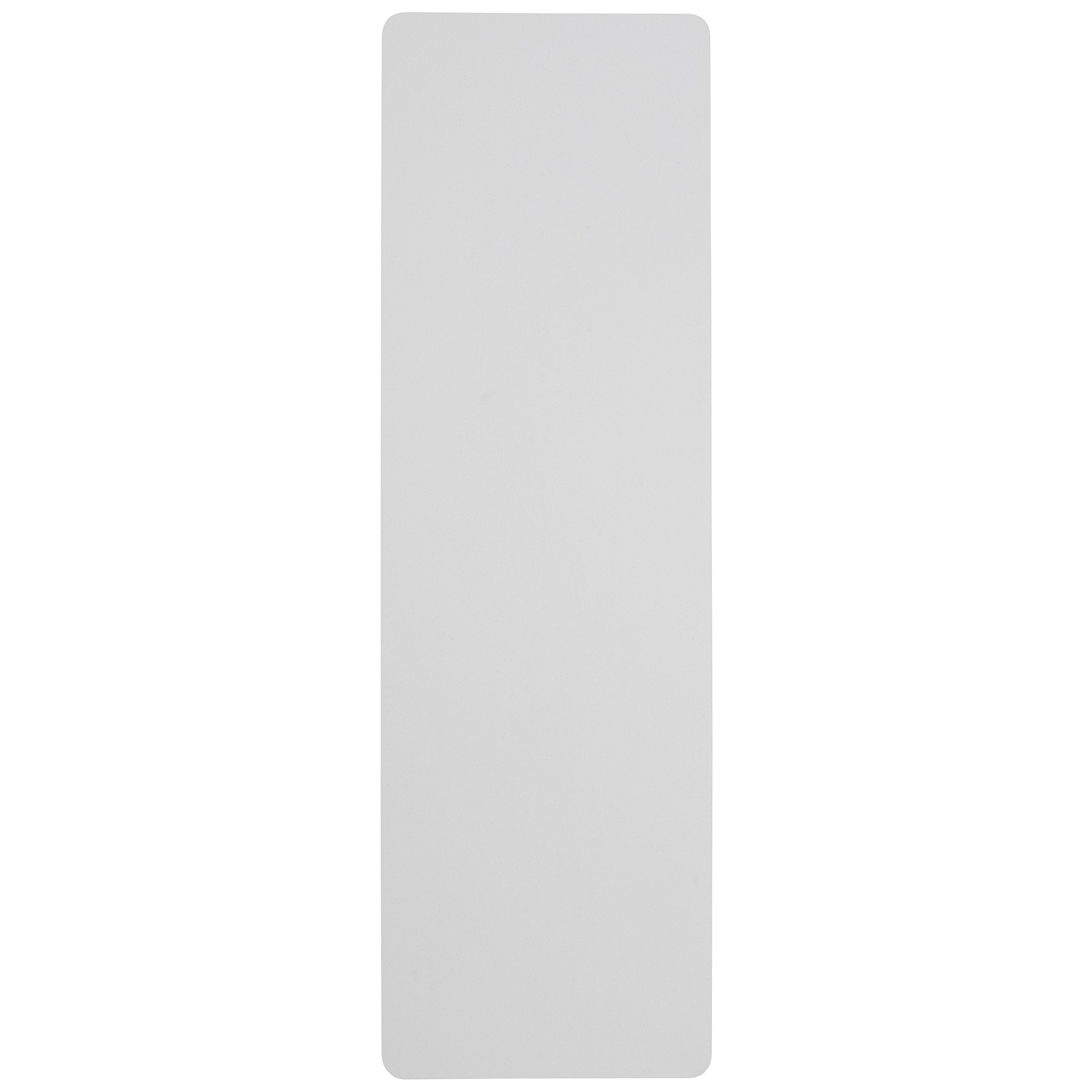 Flash Furniture Elon 8' Rectangular All-Occasion Plastic Folding Event Table, Foldable Portable Banquet Table for Indoor/Outdoor Events, White