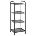 MAX Houser Storage Rack with Shelf,Industrial Style Extendable Plant Stand, Standing Shelf Units for Kitchen, Bathroom, Office,L