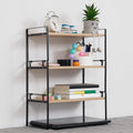 Ygyqz Wood Office Desk Shelf Organizer - Desktop Supplies Cute Dresser Top Organization Storage Rack And Cubicle Decor Aesthetic