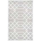 Rizzy Home Alora Decor Madison 5' X 8' Trellis Beige/Ivory Hand-Tufted Area Rug