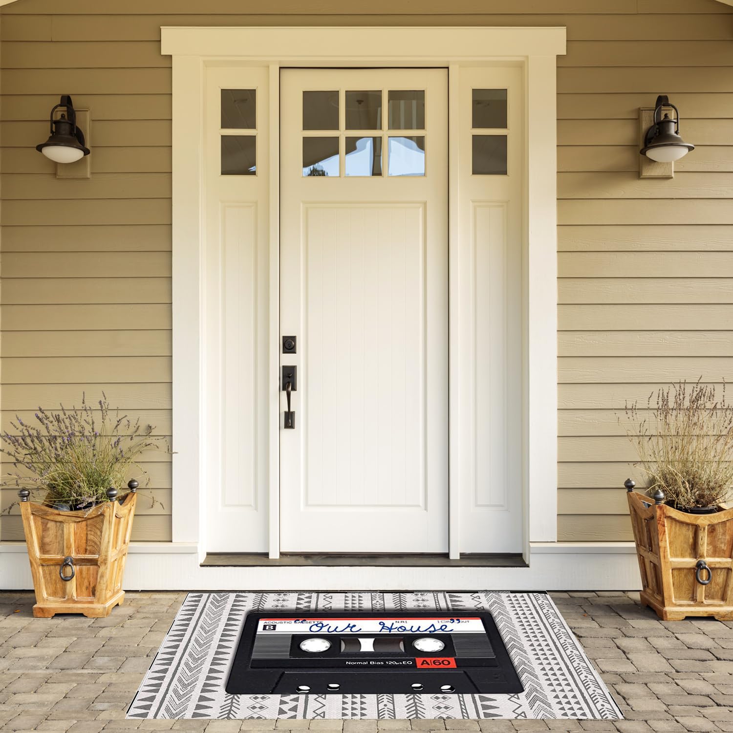 Accssoey Funny Door Mat, Welcome Mat, Doormats For Indoor Entrance Home Front Porch Decor Absorbent Mat Anti-Slip Door Mat Absor