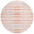 Seabreeze Sz16 Orange Coastal Rug Round 8' X 8'