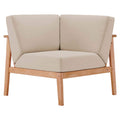 Modway Eei-3680-Nat-Tau Sedona Corner Chair, Natural Taupe