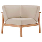 Modway Eei-3680-Nat-Tau Sedona Corner Chair, Natural Taupe