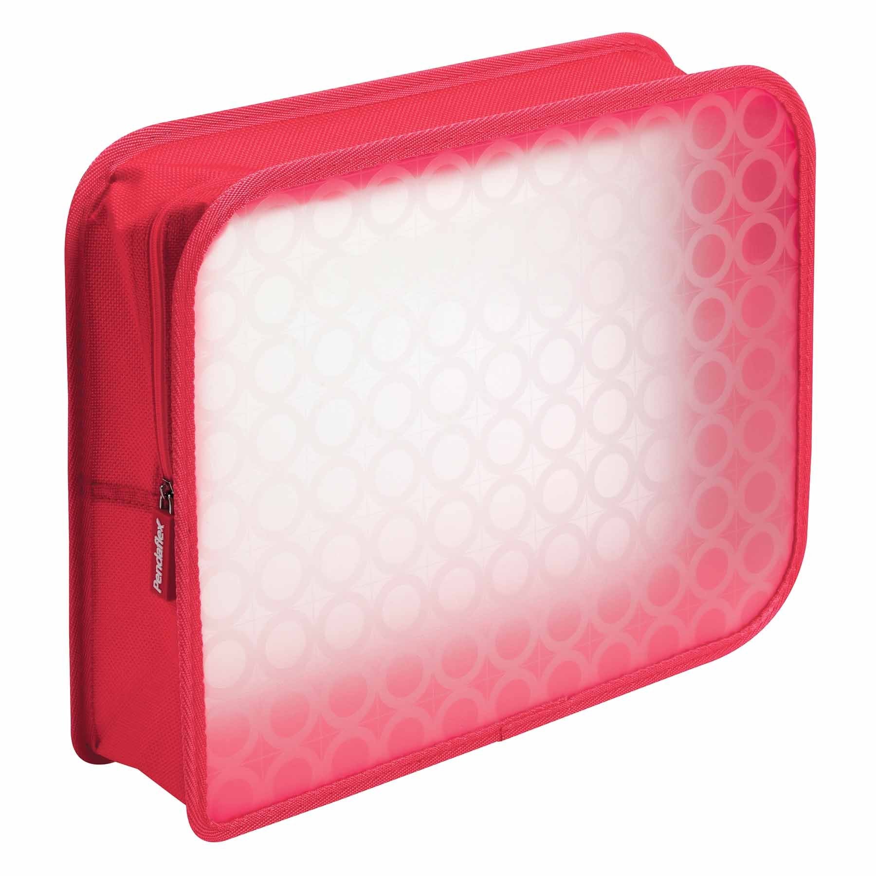 Pendaflex Zip Wallet Poly File, 3 Inch Expansion, Pink Or Blue (No Color Choice), Each (27909)