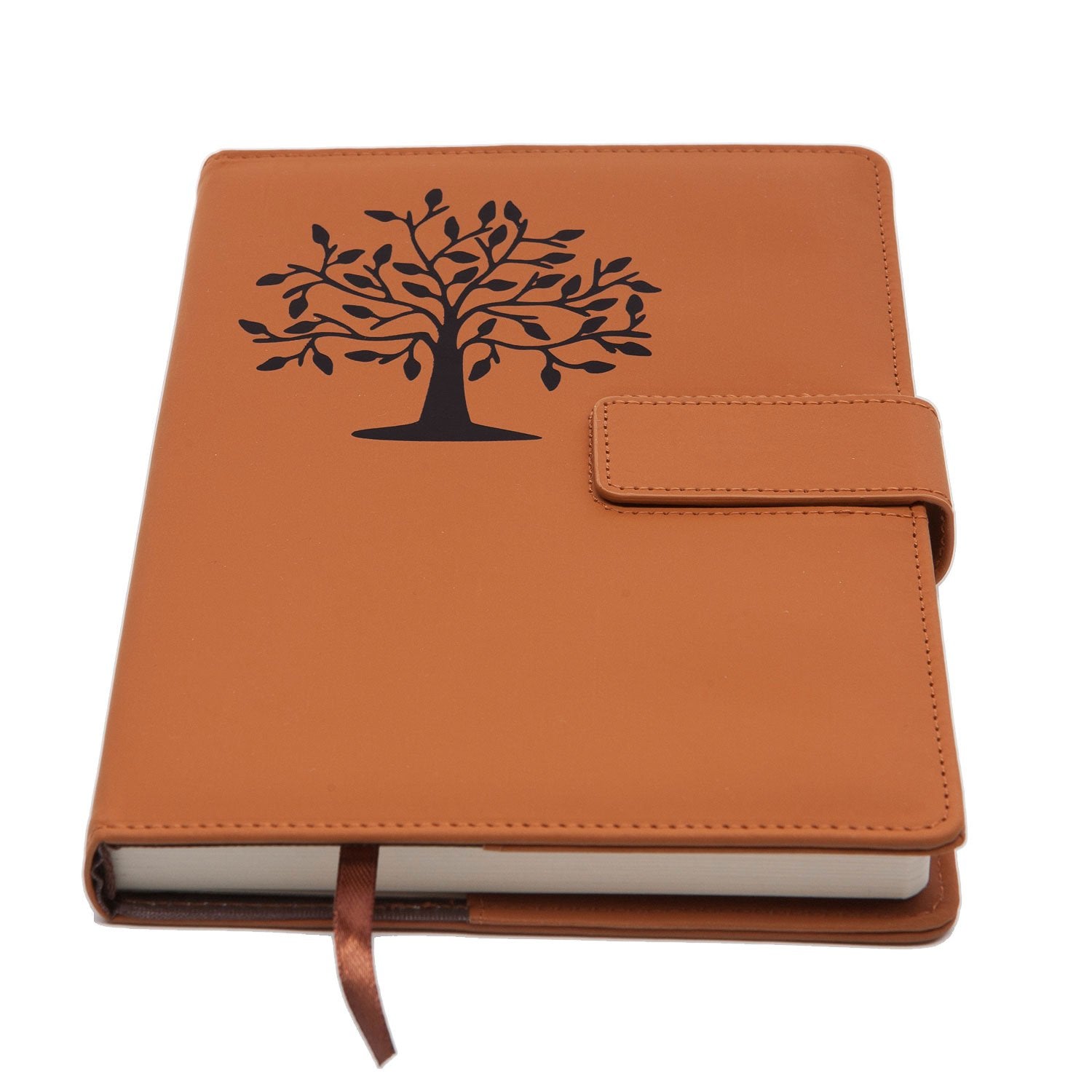 The Tree Of Life Journal | 5X8 Inches, 200 Lined Pages, Magnetic Clasp, Refillable | Diary, Cute Notebook Journal, Personal Jour