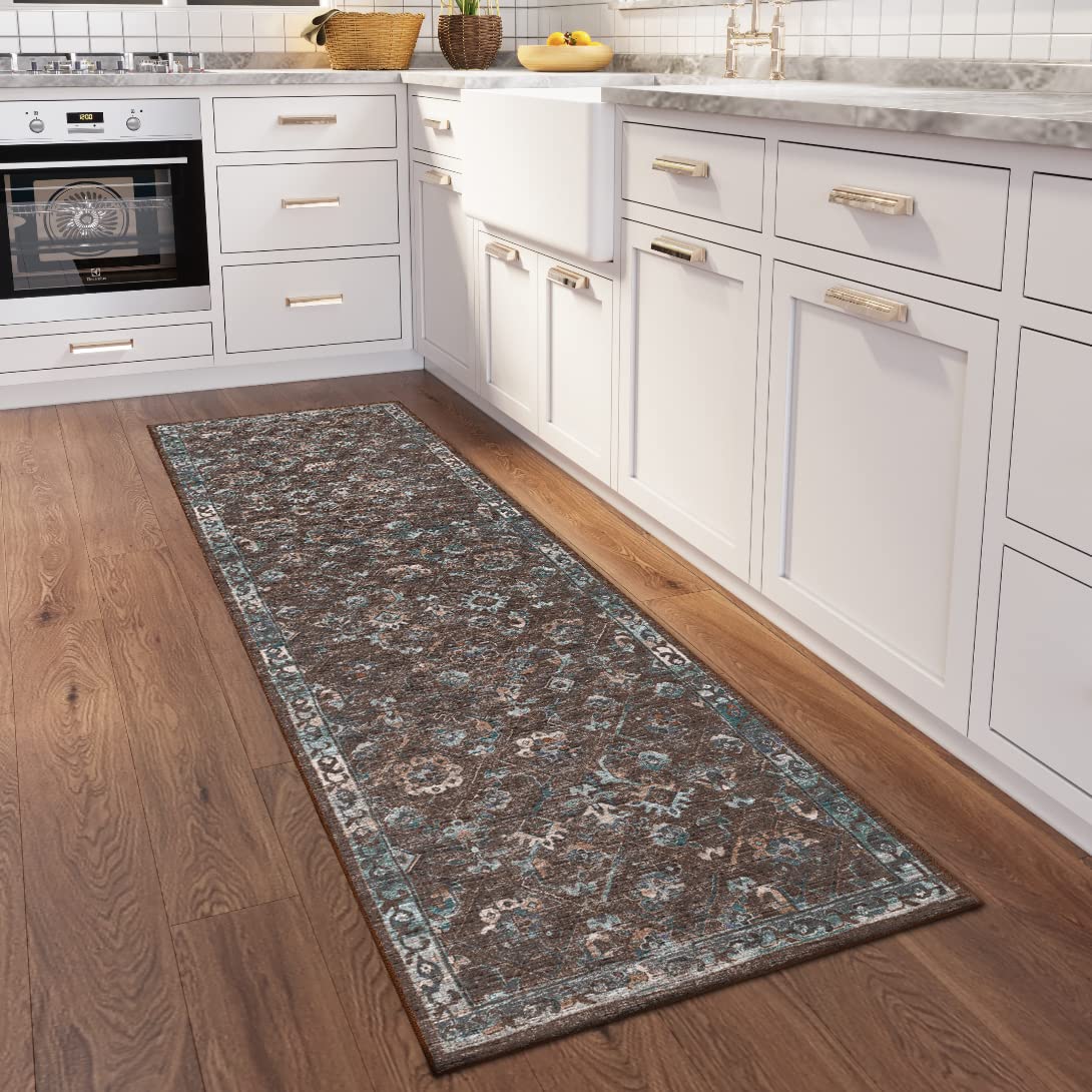 Dalyn Rugs Jericho Jc8 Sable 2'6&quot; X 8' Rectangle Soft Runner Rug, Easy Clean, Non Shedding, Bedroom, Entry, Living Room, Dining Room, Kitchen Rug