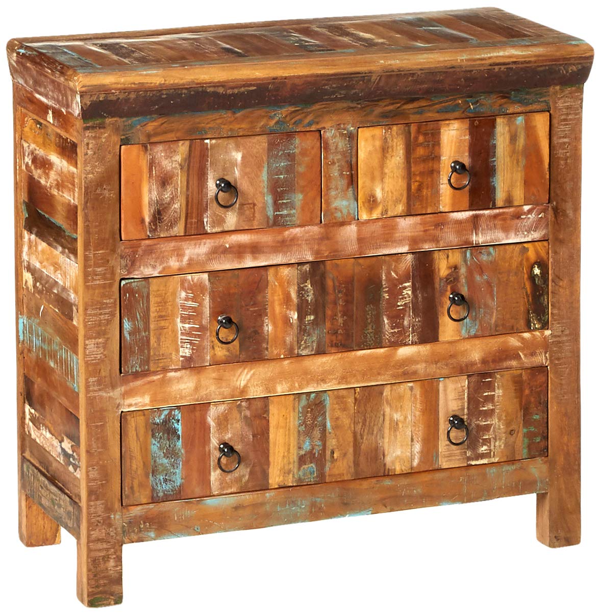 Coaster Furniture Coaster Transitional 4 Drawer Reclaimed Wood Accent Cabinet 950366