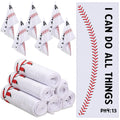 Hahafelt 18 Pcs Baseball Cooling Towels Bulk Baseball Senior Night Team Gifts End of Season Baseballs Gifts for Player Bible Ver