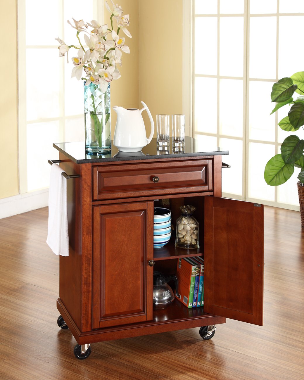 Crosley Furniture Compact Kitchen Island - Thumbnail 3