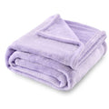 Sochow Flannel Fleece Blanket Twin Size, All Season Lightweight Super Soft Cozy Blanket For Bed Or Couch, 60X80 Inches, Lilac