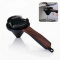 Espresso Machine Cleaning Brush for 58mm Group Head with Water Funnel