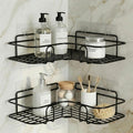 SelfAdhesive Corner Shelf Pack Of 2 | Wall Mounted Bathroom & Kitchen Storage Organizer | No Drill Adhesive Rack For Shampoo, S