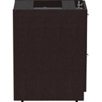 Lorell, LLR18221, Essentials Espresso Laminate Pedestal, 1 Each