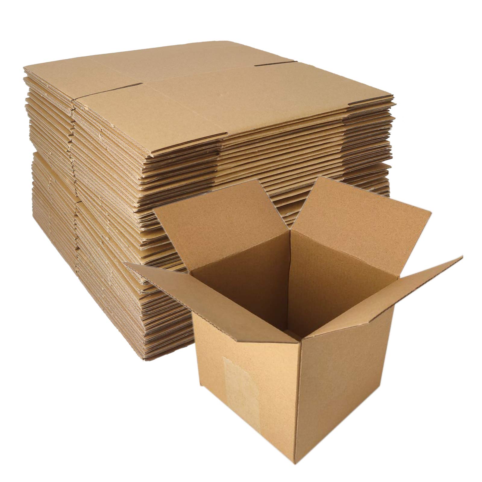 Zmybcpack 40 Pack 5X5X5 Inch Corrugated Boxes Mailer- Corrugated Cardboard Mailer Shipping Boxes, Small Mailing Packing Boxes Fo