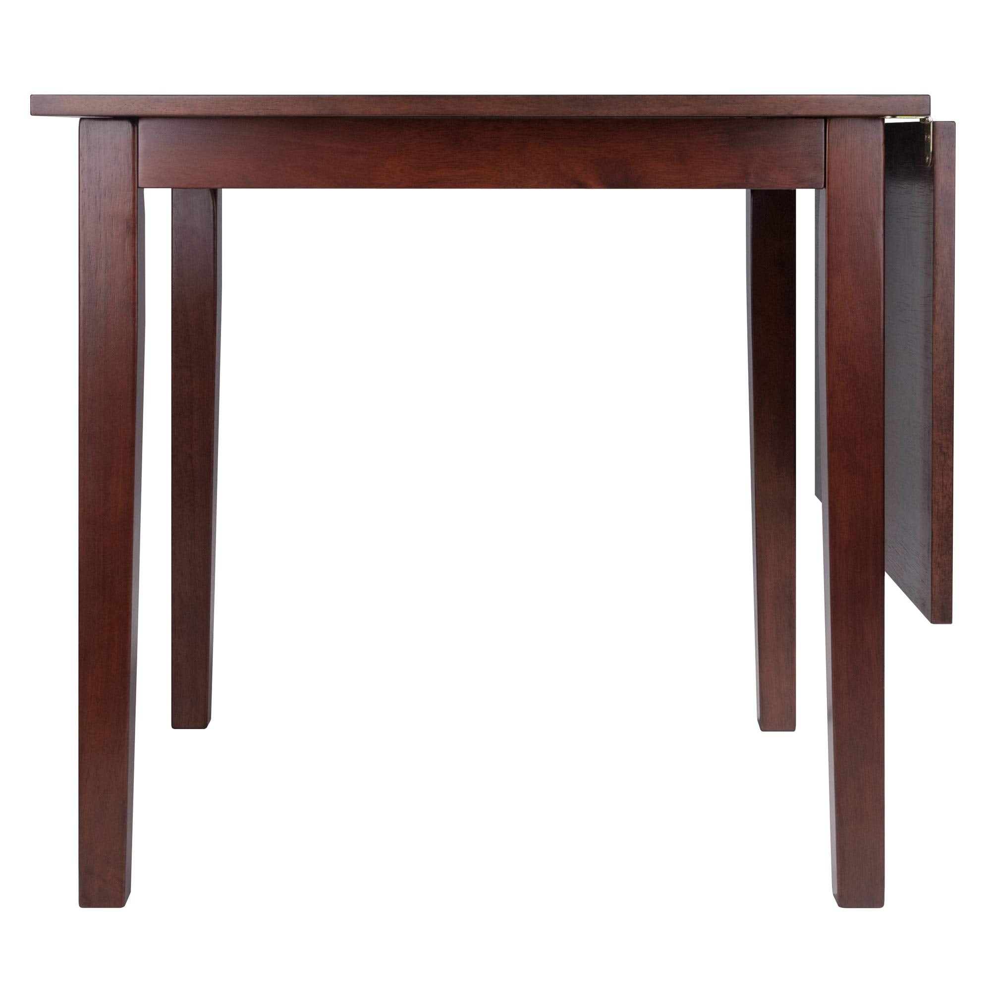 Winsome Wood Perrone Drop Leaf Dining Table, Walnut