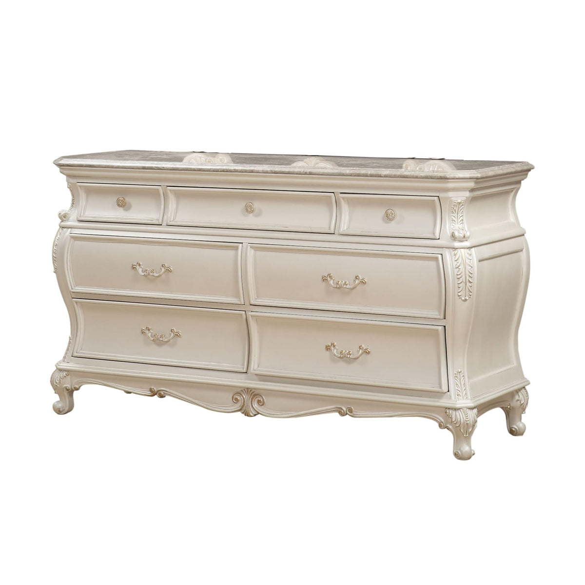 Acme Chantelle Dresser in Pearl White