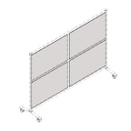 Lorell Adaptable Panel Dividers