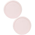 Pyrex 7402-PC 6/7 Cup Loring Pink BPA-Free Plastic Lid (2-Pack) - Made in USA