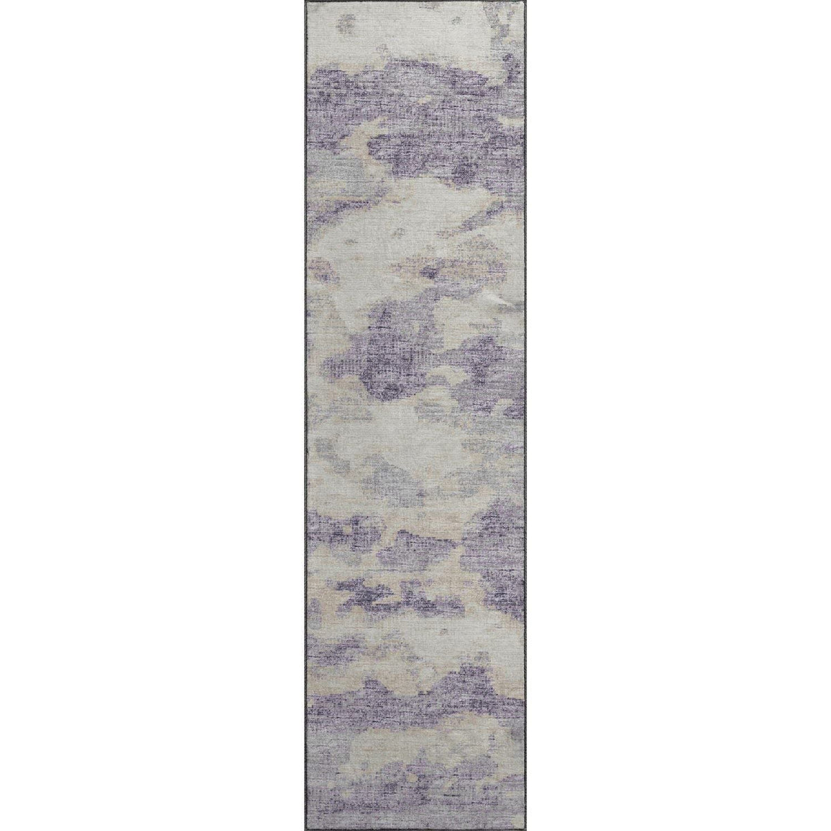 Camberly Cm6 Purple Casual Rug Runner 2' 3&quot; X 7 ' 6&quot;