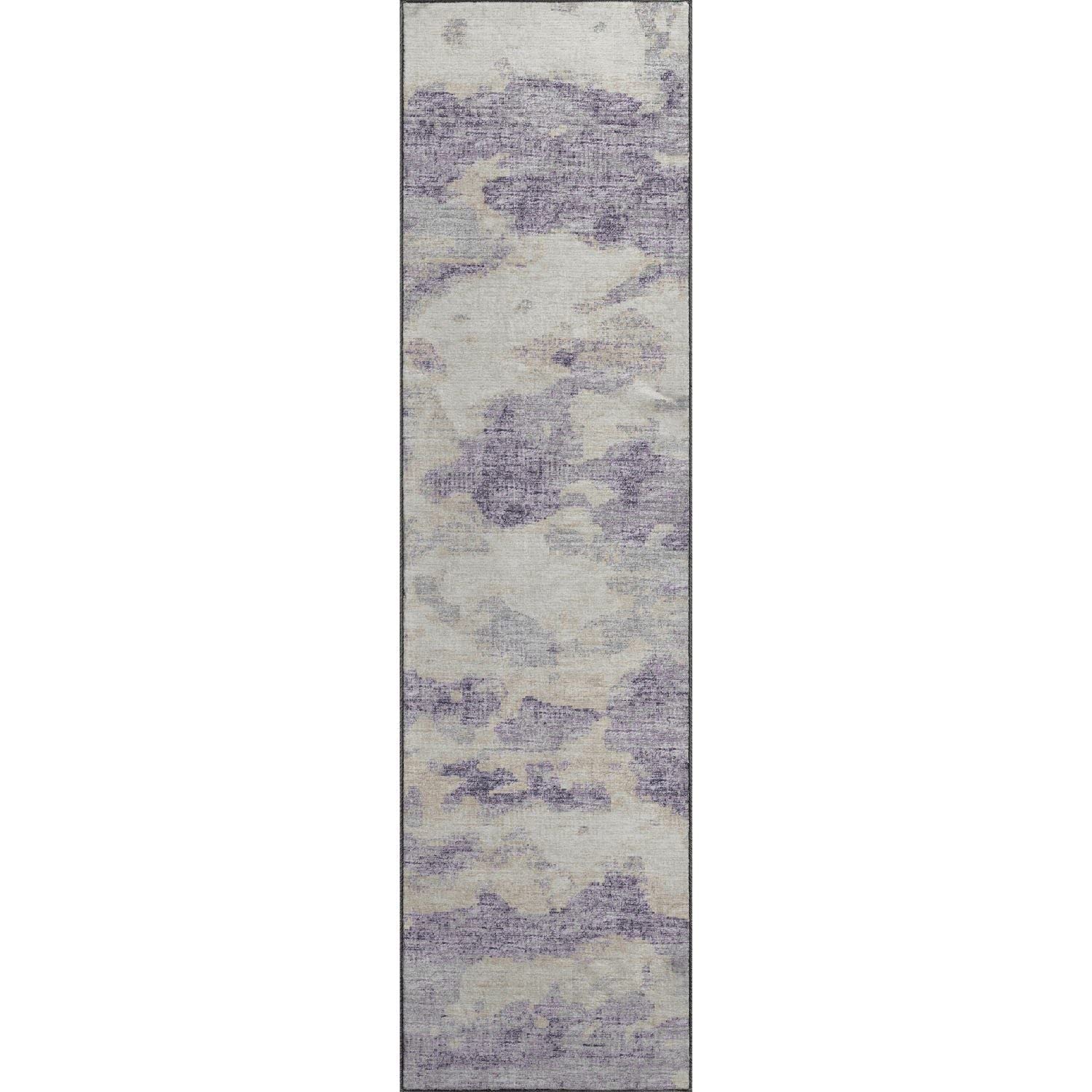 Camberly Cm6 Purple Casual Rug Runner 2' 3" X 7 ' 6"