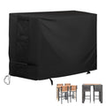 Starcrew Patio High Top Table And Chairs Cover, Outdoor Bar Height Patio Dining Set Cover For 5-Piece Wicker Bar Dining Set/4 Pe