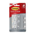 Command Round Cord Clips, Clear, 4Clips (17017Clres)
