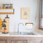 Design House 561233 Dalton Toilet Seats, Paper Towel Holder, Honey Oak